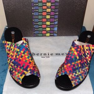 bernie mev. Sun Women's Colorful Woven Mules